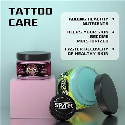 Ungüent per a la cura posterior del tatuatge SPARK Premium