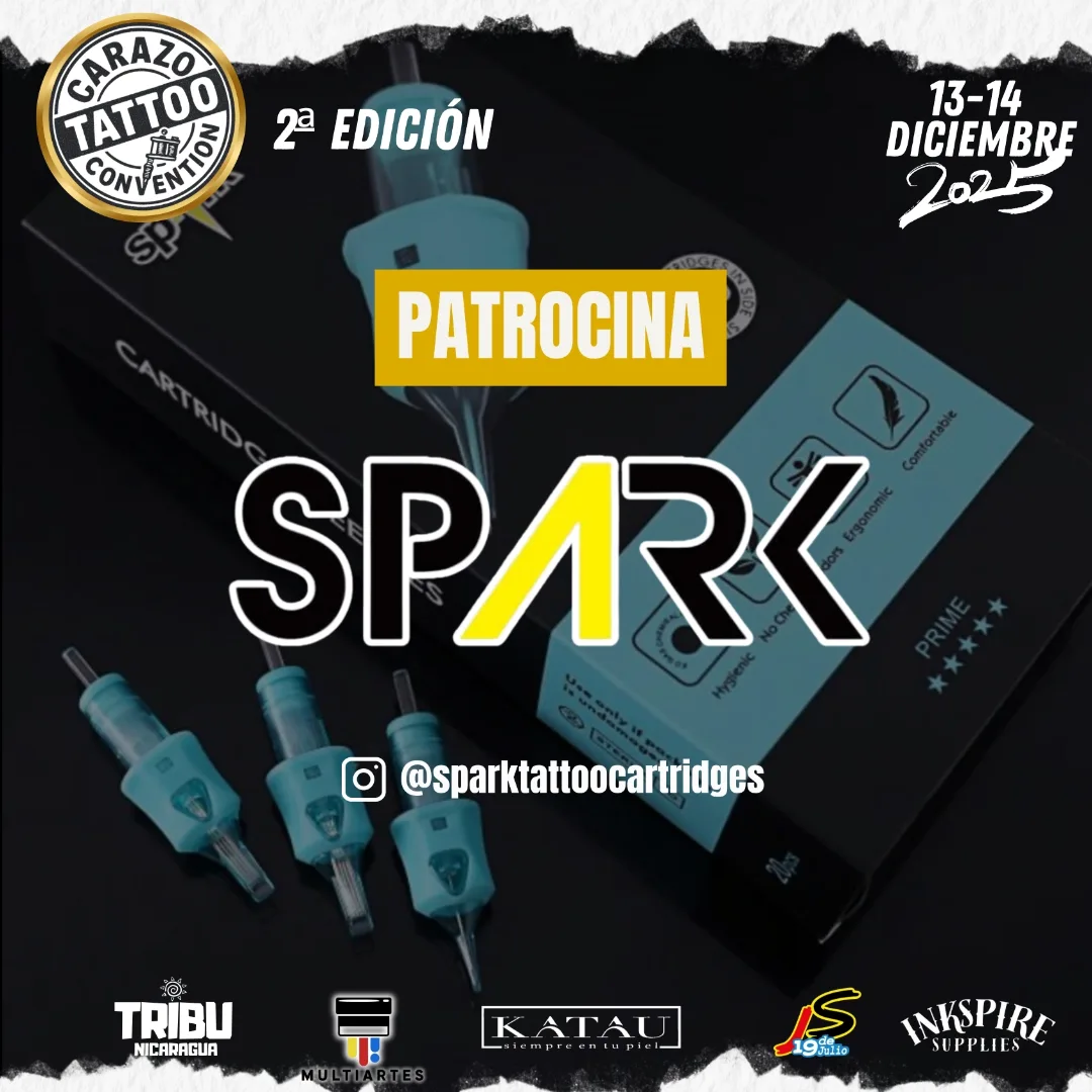 Patrocinadors de tatuatges Spark Carazo Tattoo Convention