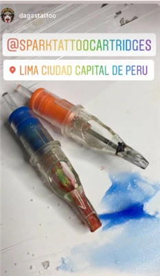 El gran artista del Perú treballant sempre junts amb #sparkcartridges per al ...