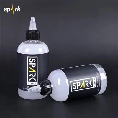 Coses suaus de 4 flors de líquid rentable Stencil Gel per a artistes de tatuatges de cos i peus