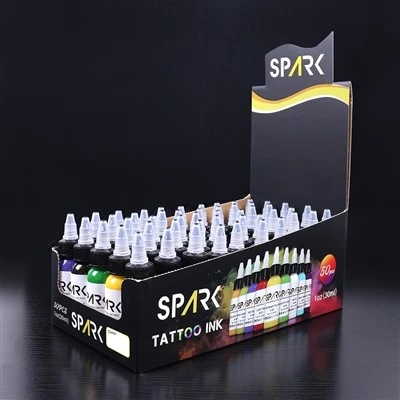 Espira orgànica orgànica de 0,5 oz de llarga durada Disseny de llarga durada Subministrament de tatuatges Tinta de maquillatge permanent per a l'art corporal