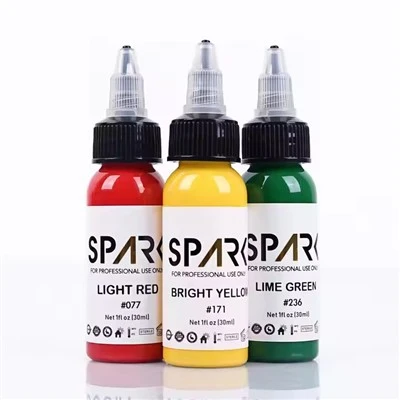 Spark Organic 1oz (30ml) Vibrant Supplia de tatuatges Vibrant Tinta de maquillatge permanent Pigmen