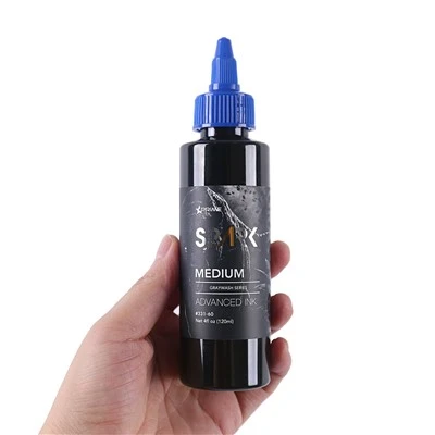 Spark Professional 120ml Tattisme Negre Tinta Kits de tatuatges de tatuatges professionals de maquillatge gris subministraments de tatuatge