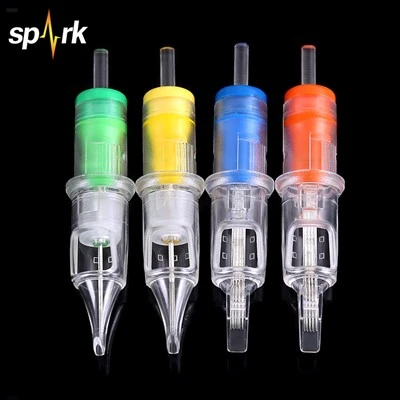 Espurna Precisió d'acer inoxidable Disponible Compatible Fàcil d'utilitzar Needes de tatuatge de flux de tinta llisa per a l'art corporal