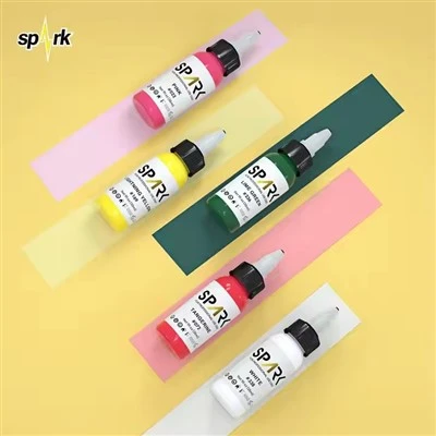Spark Organic 1Oz (30ml) Skin - Long Long - Vibrant durador fins i tot colorant llarg - Tat de tatuatge durador per a l'art corporal