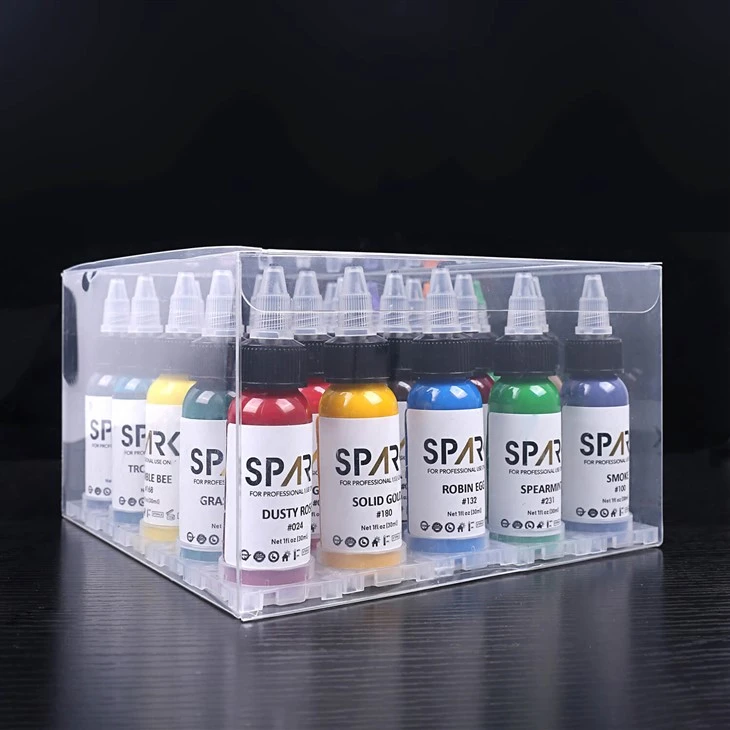 Spark 25 ampolles Tattle Tinta Conjunt 1 oz 30 ml 25 Compte cada conjunt 66 colors per triar