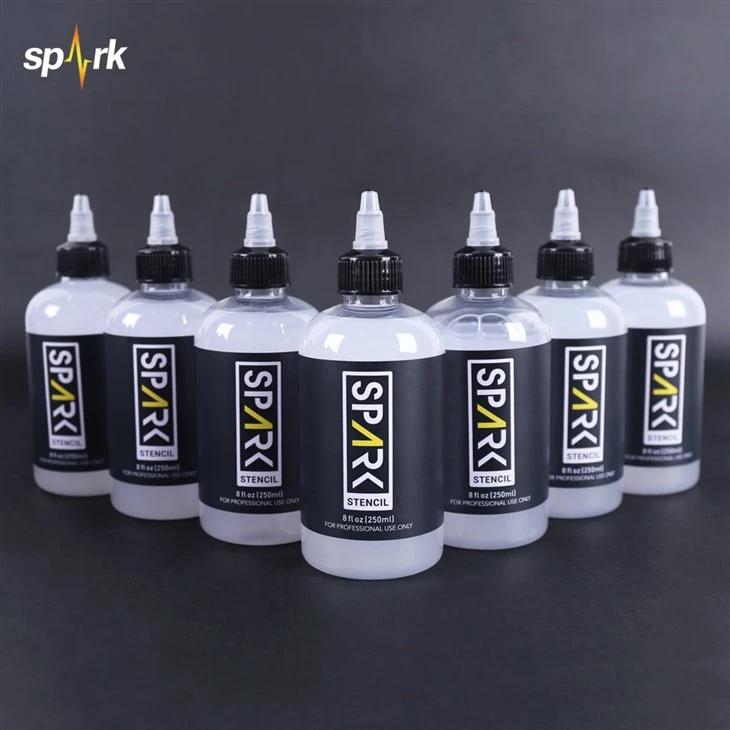Spark realista longspark realista llarg - Stencil Stencil Stuff Transfer Gel 4 fl oz (120 ml) - Aplicació neta i fàcil