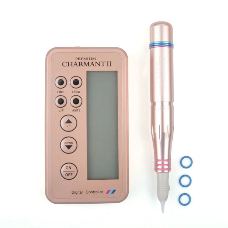 Charmant Permanent Make Up Machine Kit With Cartridge Needle
