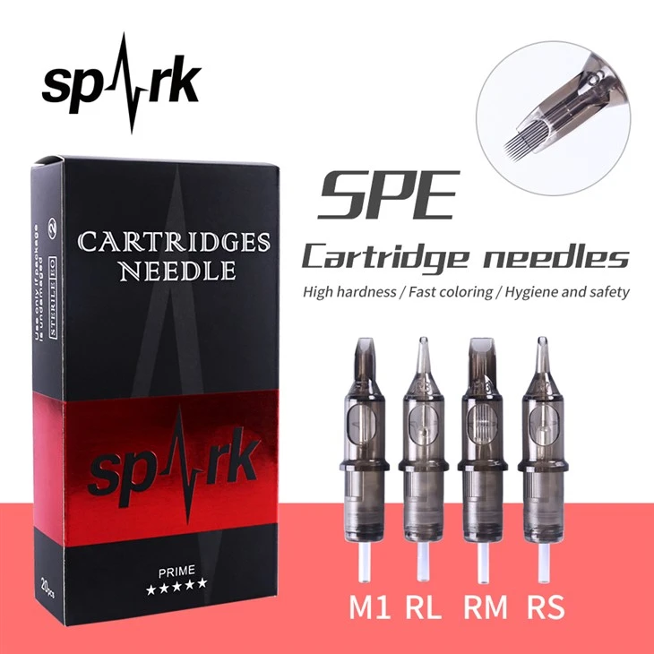 Agulles de cartutxos més venudes Agulles de cartutxos de tatuatge Spark Pro