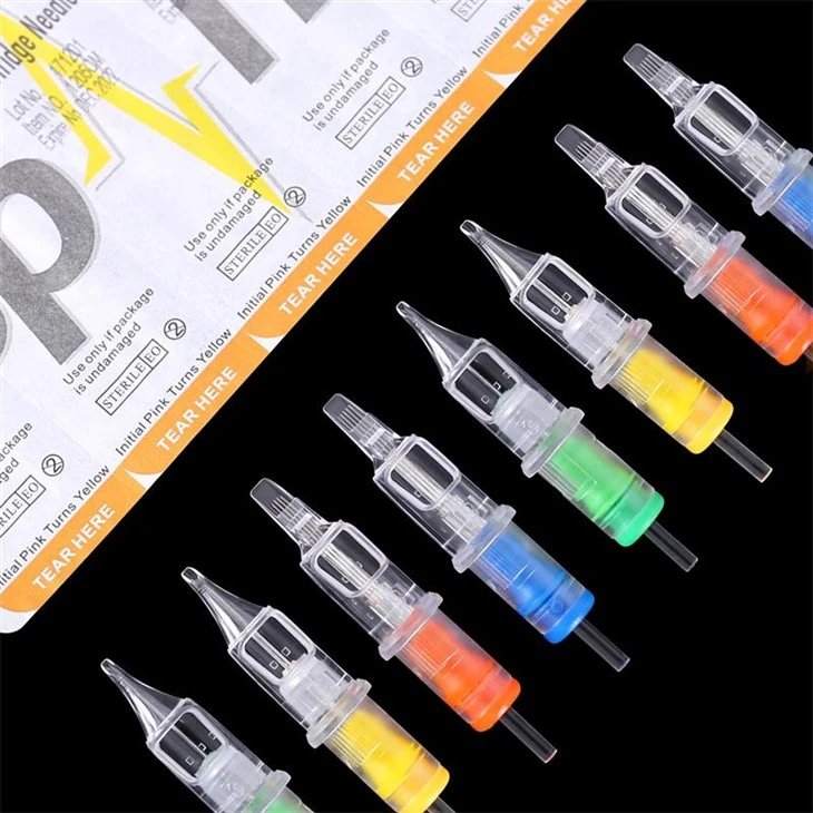 Accepteu el cartutx d'agulles de tatuatge personalitzades de 20 agulles de tatuatge