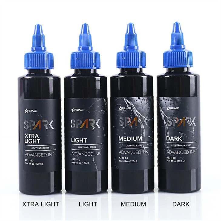 Pigments Tattoo Ink Graywash Vegan Tattoo Ink Tinta de tatuatge 4OZ