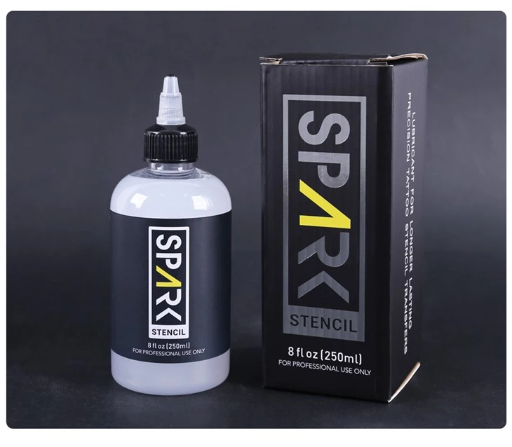 Tinta professional de plantilla de tatuatge de crema de transferència de tatuatges de 8 oz i 250 ml