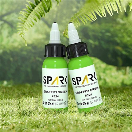 Tinta de tatuatge de 25 colors Tintes de tatuatge originals Spark a granel