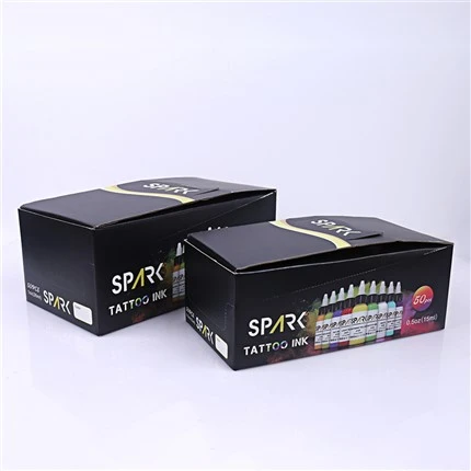 50 jocs de colors Pigments Tinta de tatuatge Spark Tattoo Ink Set Professional