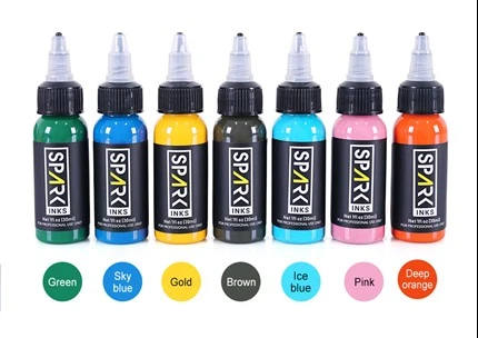 Venda calenta de tinta de pigment de tatuatge d'alta qualitat