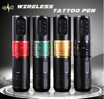 Màquina de cartutxos de tatuatge de motor sense raspalls d'alta qualitat Spark sense fils més recent per a les arts corporals del tatuatge