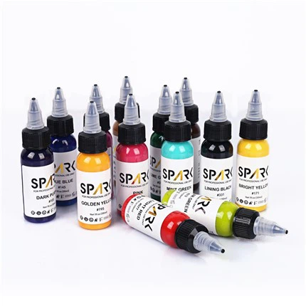 Pigments Tattoo Ink Spark Tattoo Ink Set Professional
