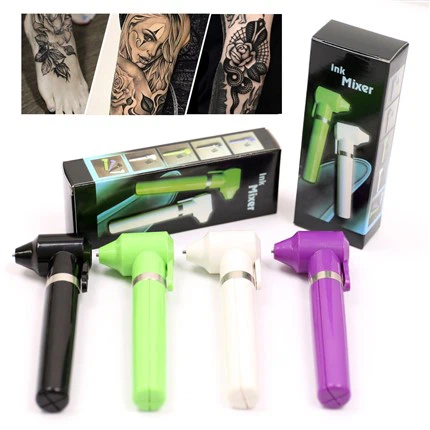 Mesclador de tinta de tatuatge multifuncional de qualitat premium de 4 colors