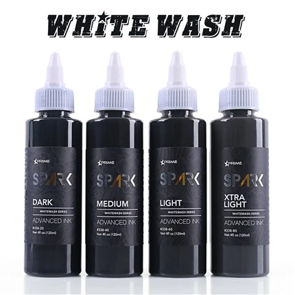 Espurna de gran qualitat més recent 4oz*4 conjunts de blanc