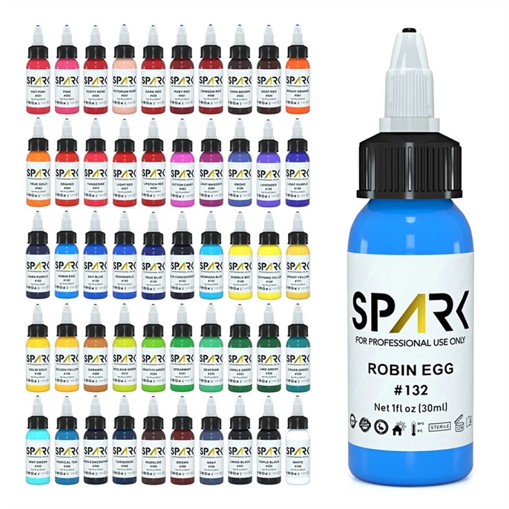 Set de tinta de tatuatge Spark Color de tinta de tatuatge professional