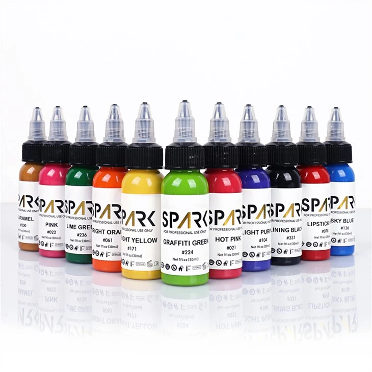 Tinta de tatuatge Black Light Tinta de tatuatge Spark Original