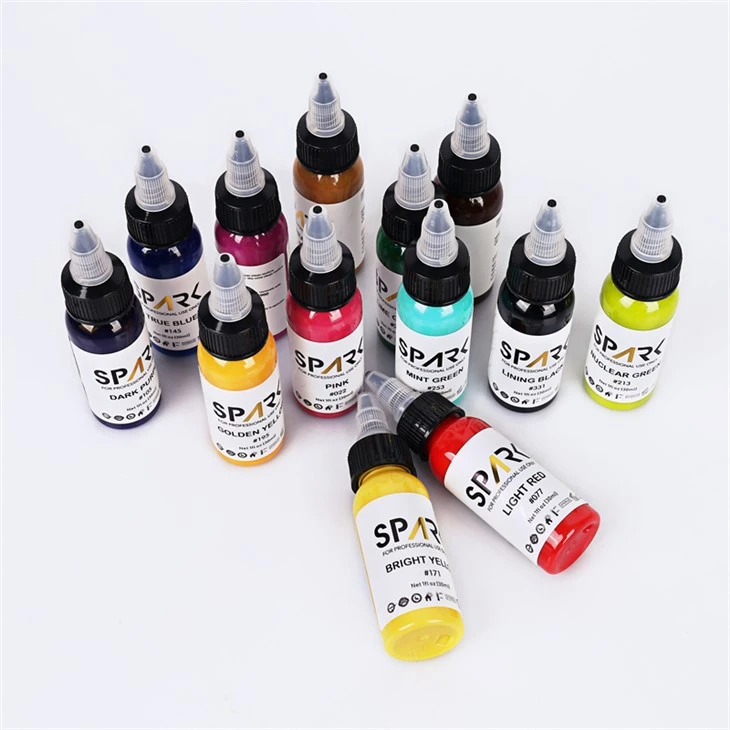 Tintes de tatuatge a granel Tinta de tatuatge Spark Original