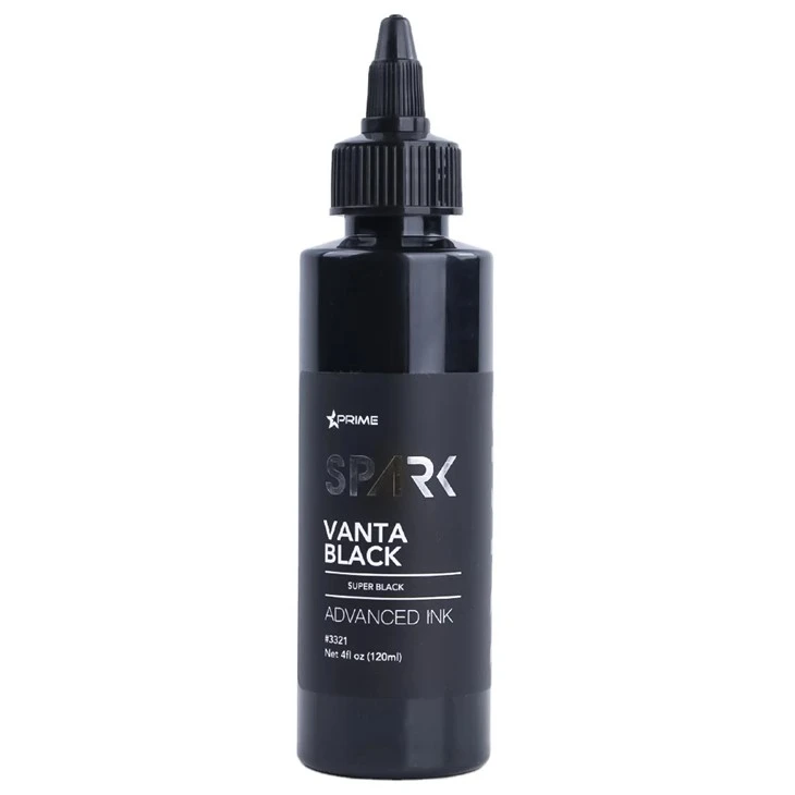 Tinta de tatuatge súper negra 4OZ 8OZ Folre negre Triple negre Spark Tinta de tatuatge Tinta de tatuatge Negre